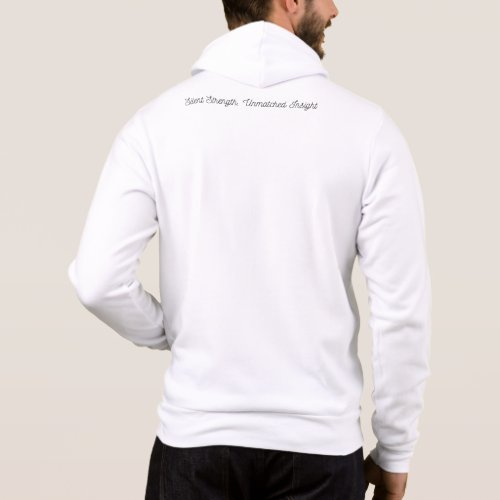 The Ultimate Sigma INFJ White Full_Zip Hoodie