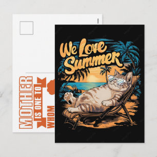 The Ultimate Summer 2026 Cat Mom Holiday Postcard