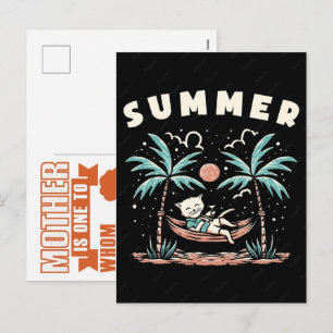 The Ultimate Summer 2026 Cat Mom Holiday Postcard