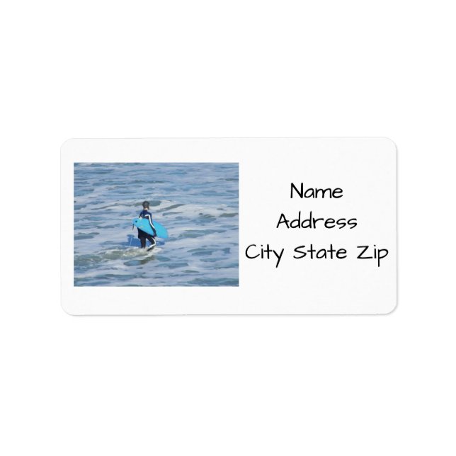 ***THE ULTIMATE SURFER'S**** ADDRESS LABEL (Front)