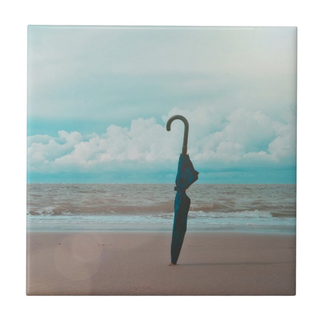 The umbrella - ceramic tile (Front)