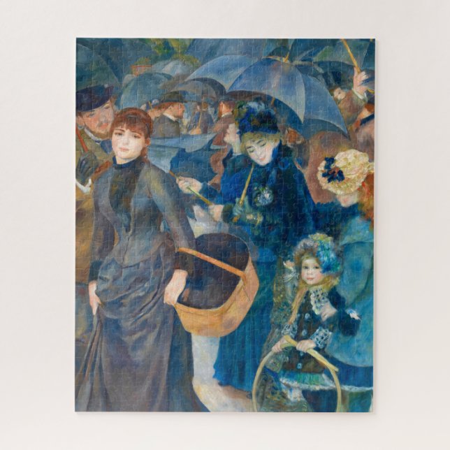 The Umbrellas by Pierre-Auguste Renoir Jigsaw Puzzle (Vertical)