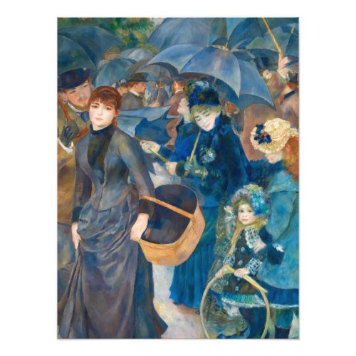 The Umbrellas by Pierre_Auguste Renoir Photo Print