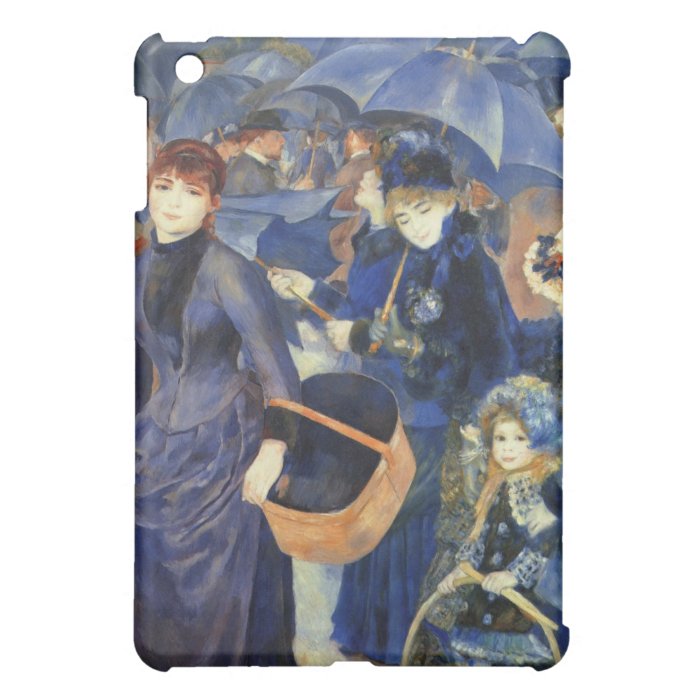 The umbrellas by Pierre Renoir iPad Mini Covers