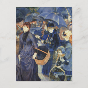 The Umbrellas by Renoir Postcard
