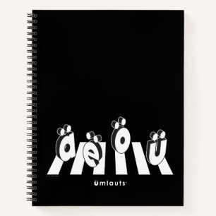 “The Umlauts: Crossing Over” Notebook