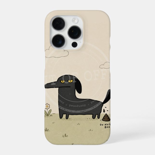 The Unboopable Pooper iPhone Case (Back)