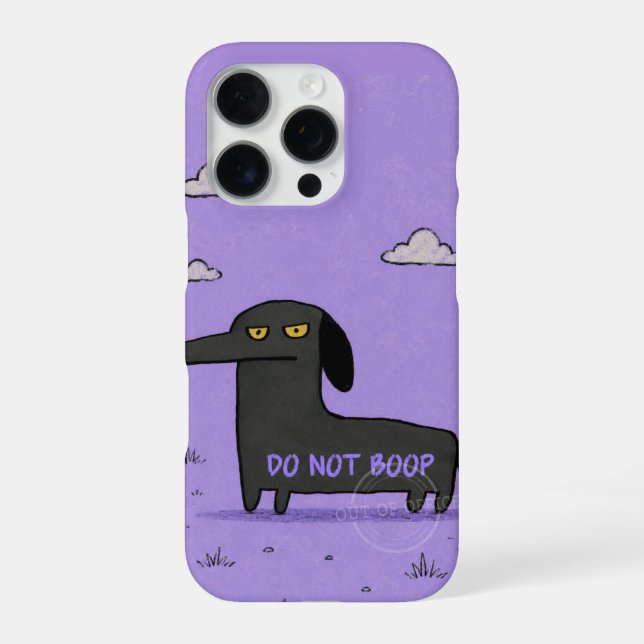 The Unboopable Snoot iPhone Case (Back)