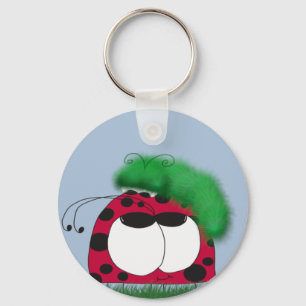 The Uncommon Friends Ladybug and Caterpillar Keychain