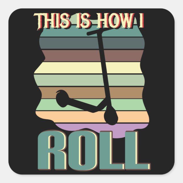 The Underdog Among Vehicles Square Sticker (Front)