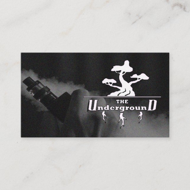 The Underground Business Vape Card (Front)
