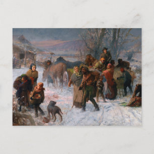 The Underground Railroad by Charles T. Webber 1893 Postcard