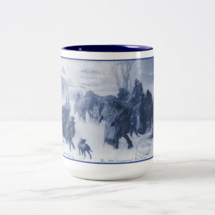 The Underground Railroad - Levi Coffin Two-Tone Coffee Mug