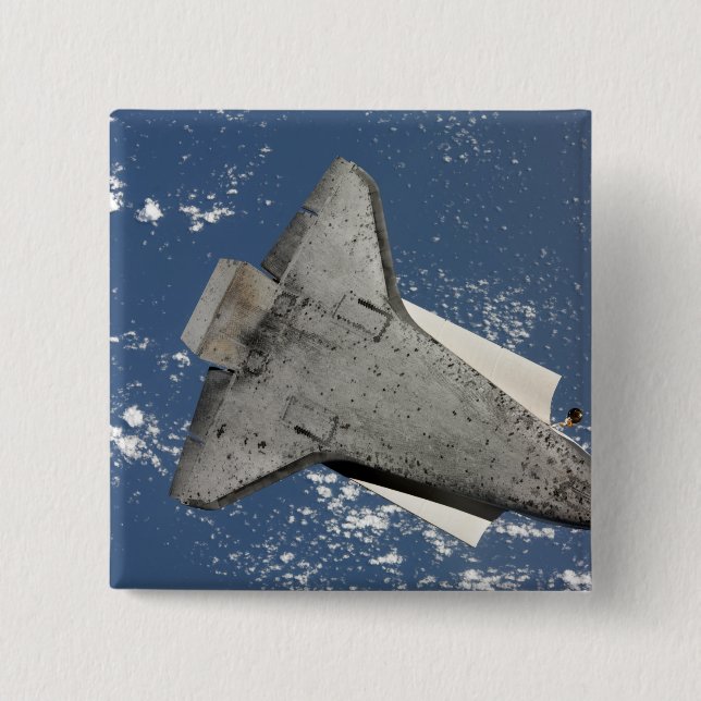 The underside of space shuttle Discovery 2 Button (Front)