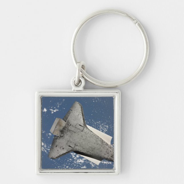 The underside of space shuttle Discovery 2 Keychain (Front)