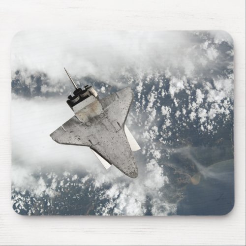 The underside of space shuttle Discovery Mouse Pad