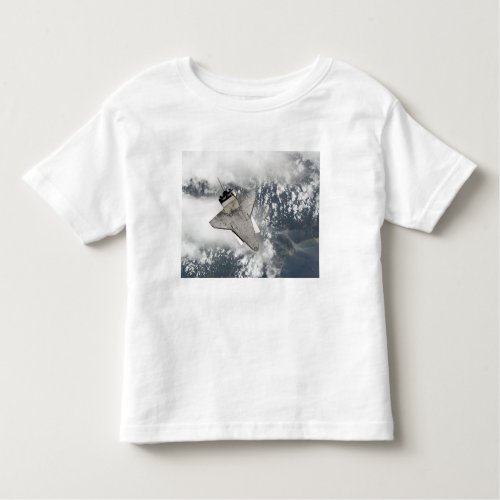 The underside of space shuttle Discovery Toddler T_shirt