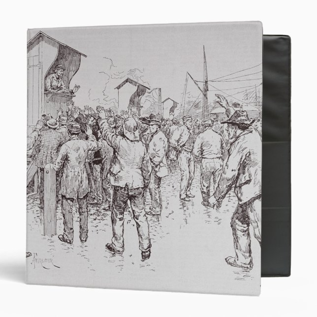 The Unemployed of London Binder (Front/Inside)