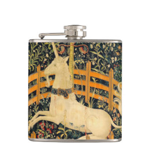 The Unicorn in Captivity Flask