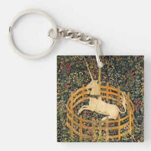 The Unicorn in Captivity Keychain