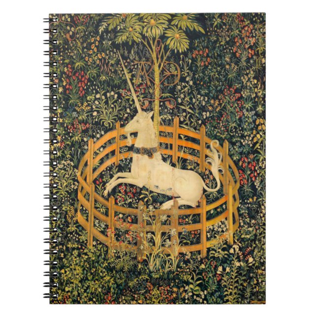 The Unicorn in Captivity Notebook (Front)