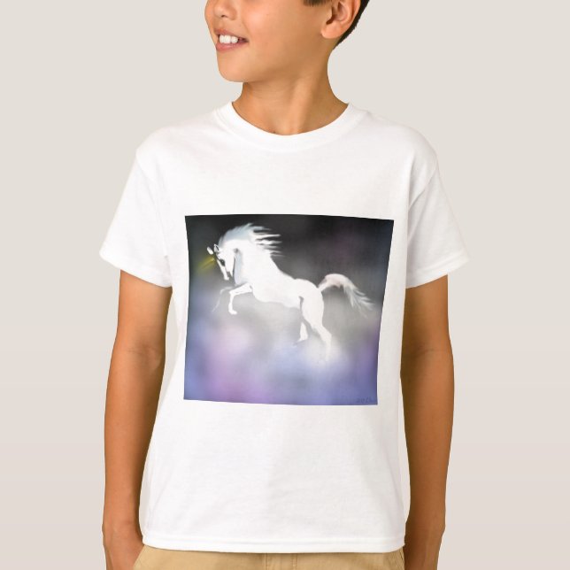 The Unicorn in the Mist T-Shirt (Front)