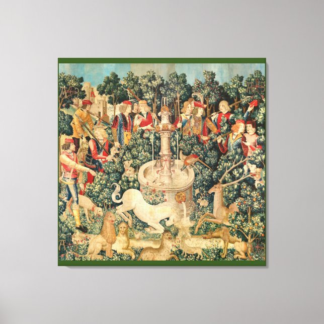 The Unicorn is Found   Canvas Print (Front)