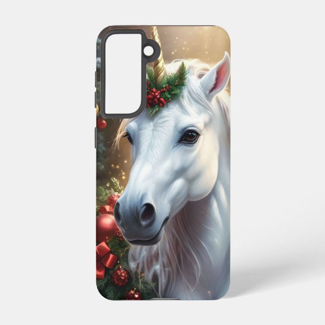 “The Unicorn of Noel” Samsung Galaxy Case (Back)
