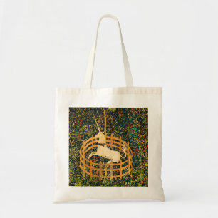 The Unicorn Rests in a Garden (Unicorn Tapestries) Tote Bag