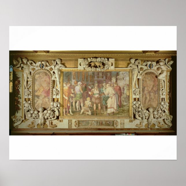 The Unification of the State, detail of decorative Poster (Front)