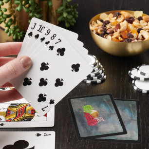 The Uninvited Guest Painting by Alfred Fox Poker Cards