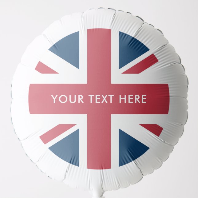 The Union Jack British Flag Balloon (Front)
