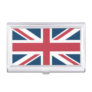 The Union Jack British Flag Business Card Case