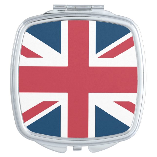The Union Jack British Flag Compact Mirror (Front)