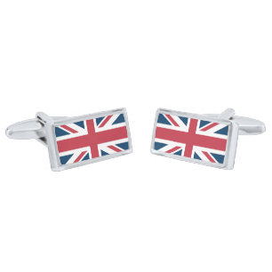 The Union Jack British Flag Cufflinks 