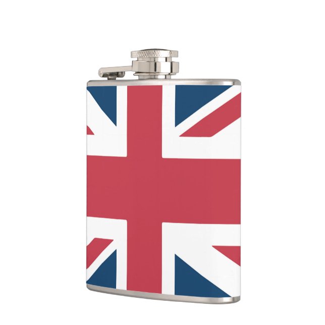 The Union Jack British Flag Flask (Left)