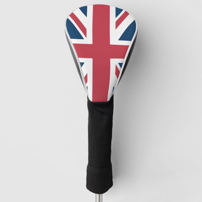 The Union Jack British Flag Golf Head Cover (Front)