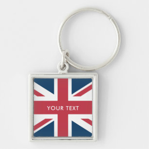 The Union Jack British Flag Keychain 