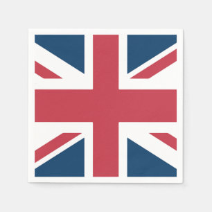 The Union Jack British Flag Napkins