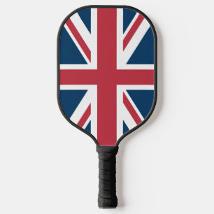 The Union Jack British Flag Pickleball Paddle