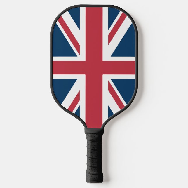 The Union Jack British Flag Pickleball Paddle (Front)