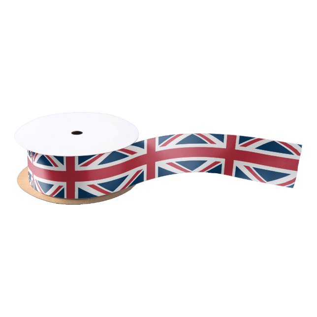 The Union Jack British Flag Ribbon (Spool)