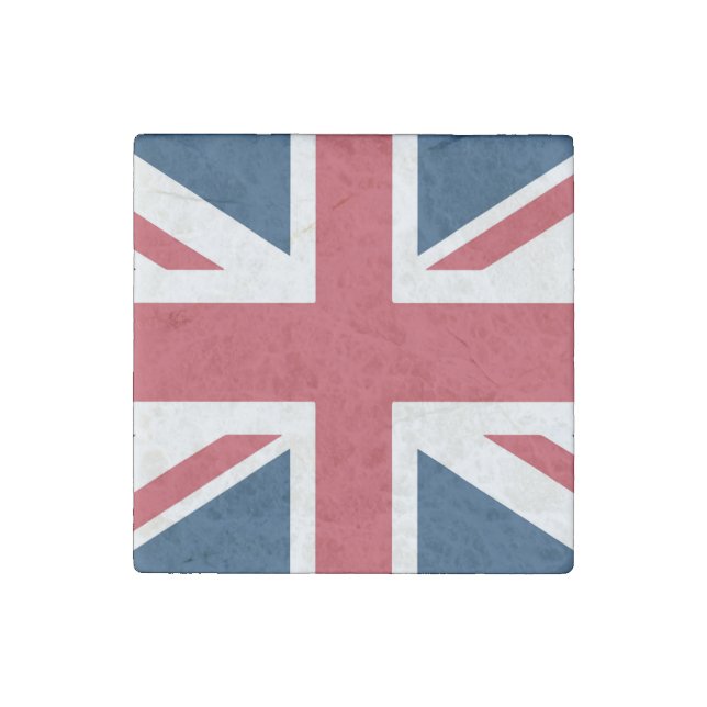 The Union Jack British Flag Stone Magnet (Front)