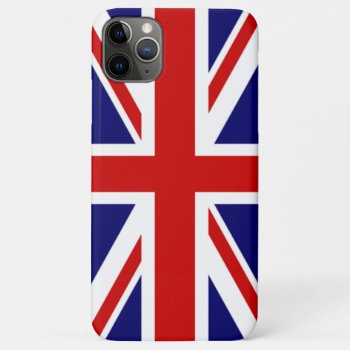 The Union Jack Classic Flag Of The United Kingdom Iphone 11 Pro Max Case by 2shirt at Zazzle