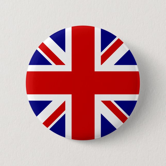 The Union Jack Flag Button (Front)