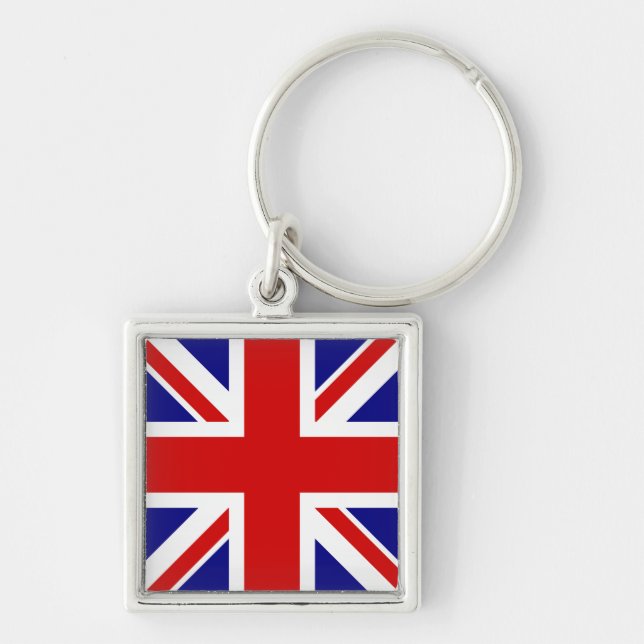 The Union Jack Flag Keychain (Front)