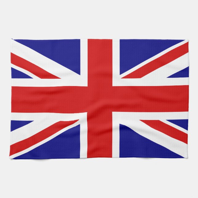 The Union Jack Flag Kitchen Towel (Horizontal)