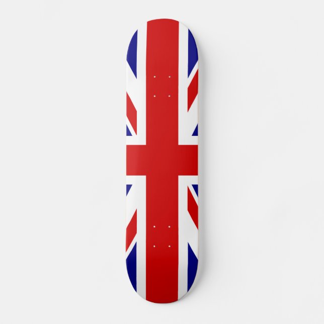 The Union Jack Flag Skateboard Deck (Front)