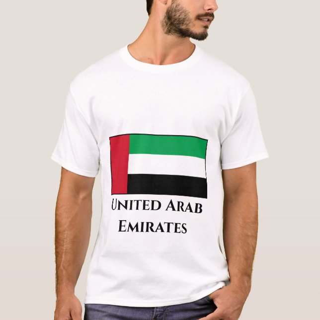 The United Arab Emirates Flag T-Shirt (Front)