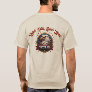 The United States Armed Services Retired Custom T-Shirt